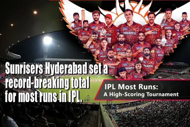 IPL 2025:Most Runs in IPL History - Record Team Scores